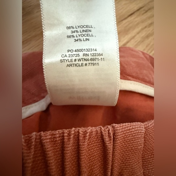 Aritzia Wilfred Linen Lyocell Shorts Size 0 - Picture 4 of 9